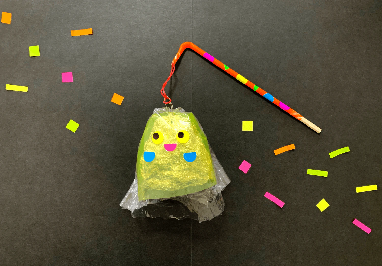 製作ゆらゆらおばけ