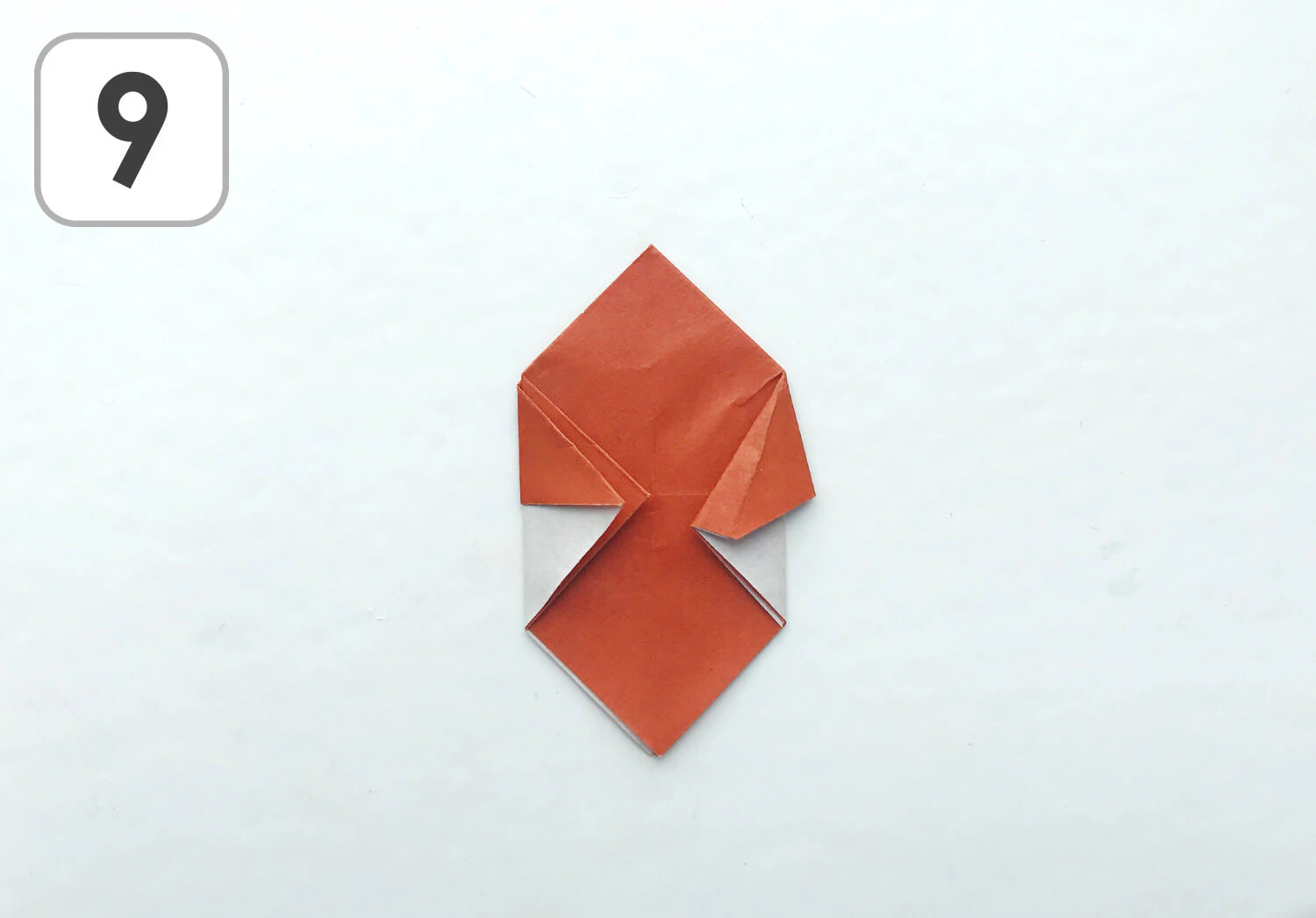 おりがみどんぐりの折り方9