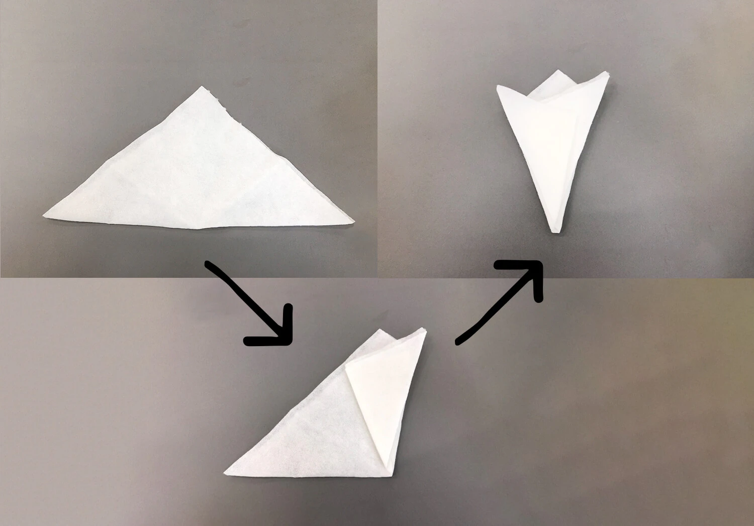 染め紙で作るとんぼの製作手順1-2