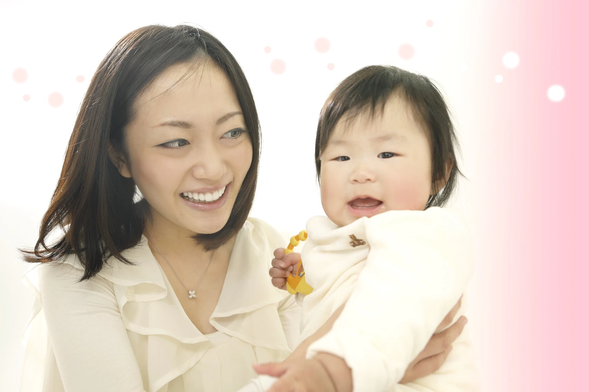 母子の写真