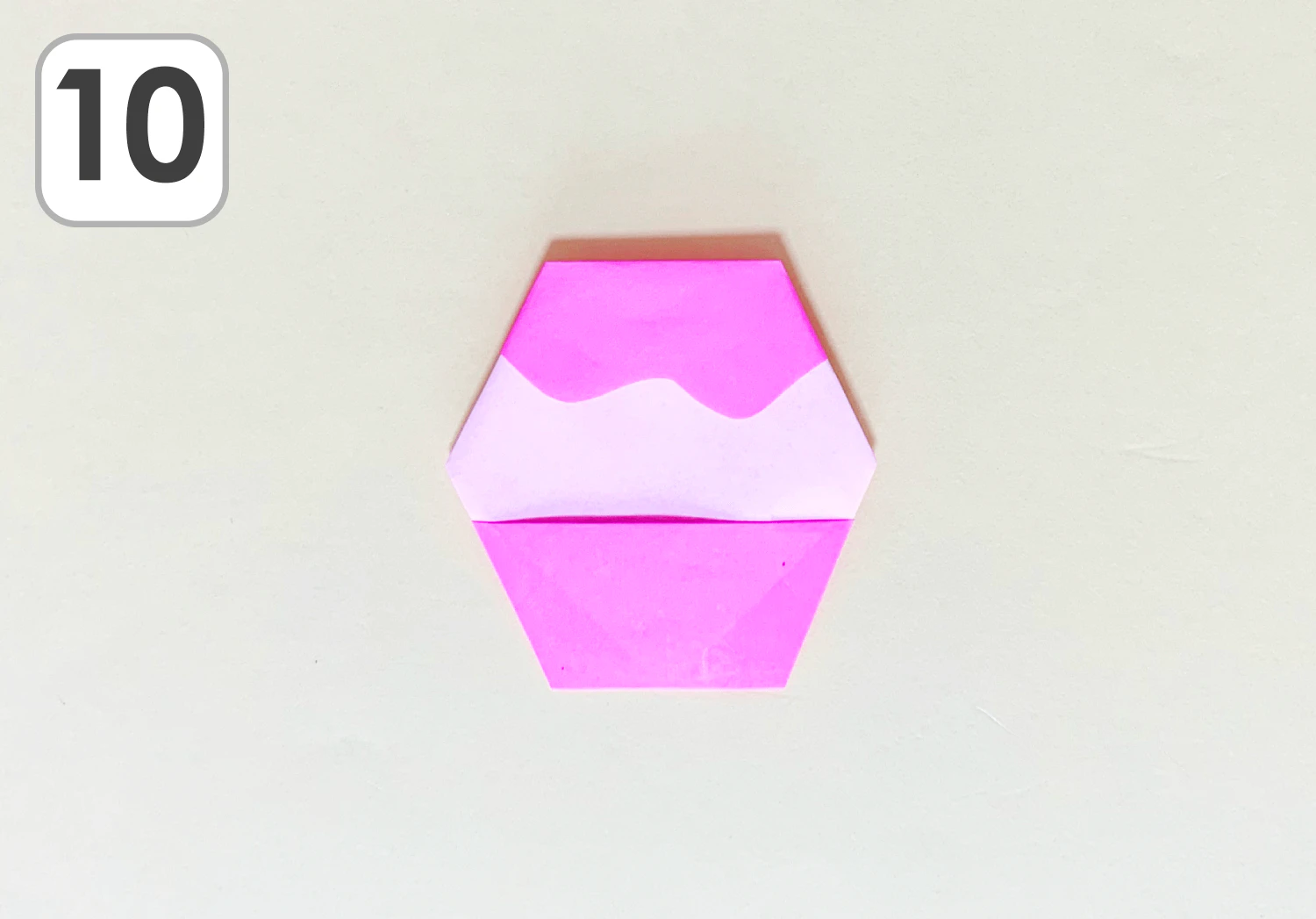 かき氷の折り方10