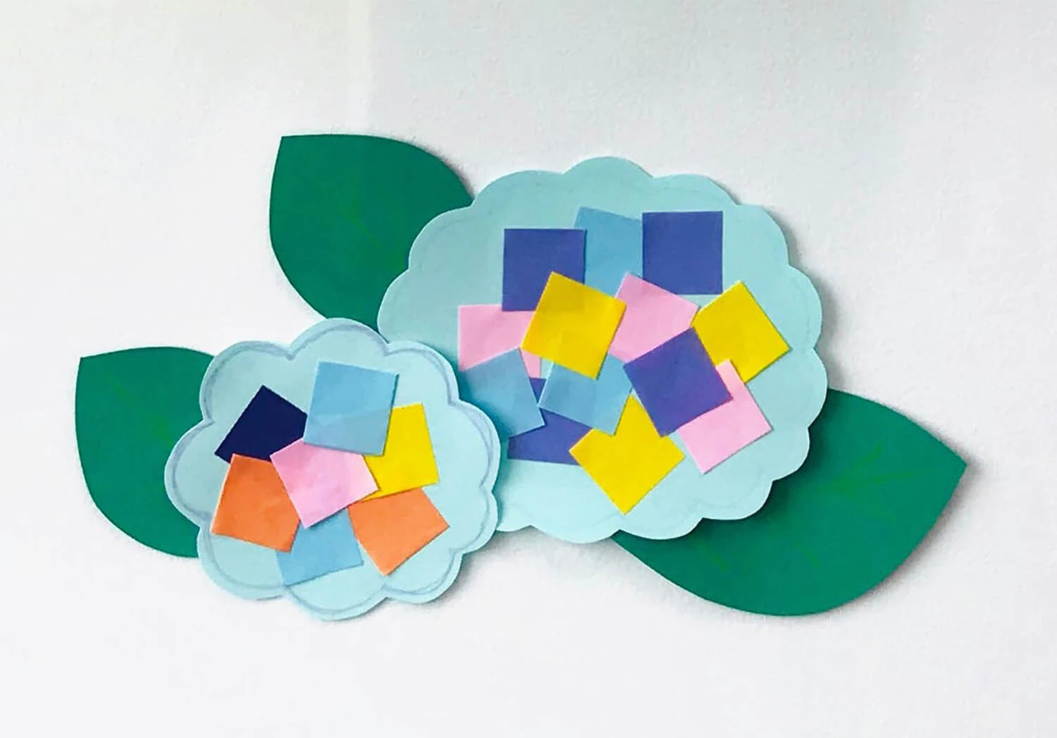 あじさいの製作