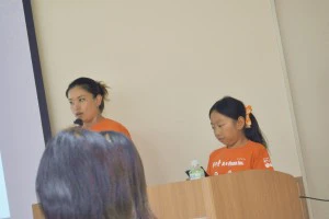 甲田代表と愛珠ちゃん