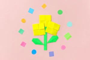 菜の花のおりがみ