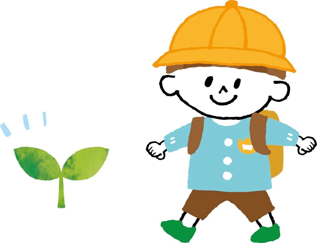 ある子どもと双葉