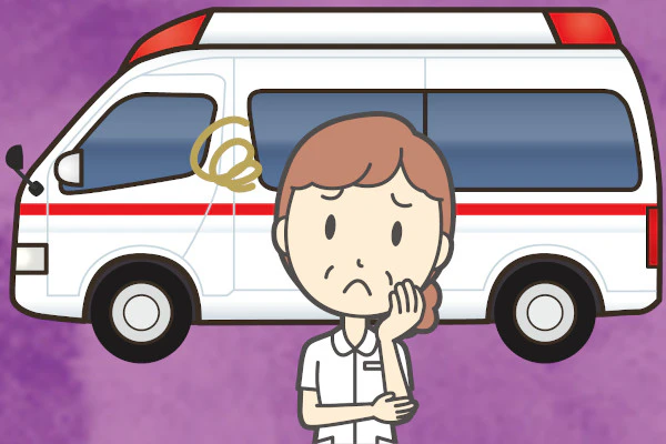 悩んでいる看護師