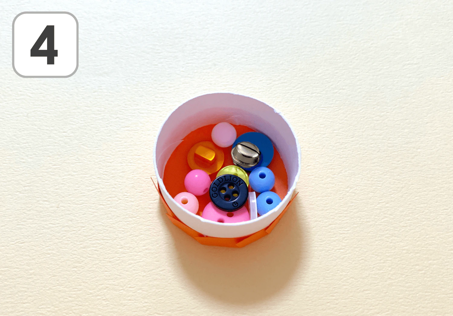 ライオンの鈴の製作手順4