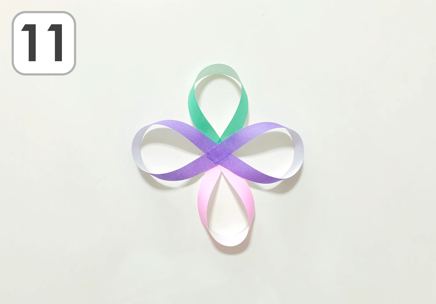 立体的なお花制作手順11