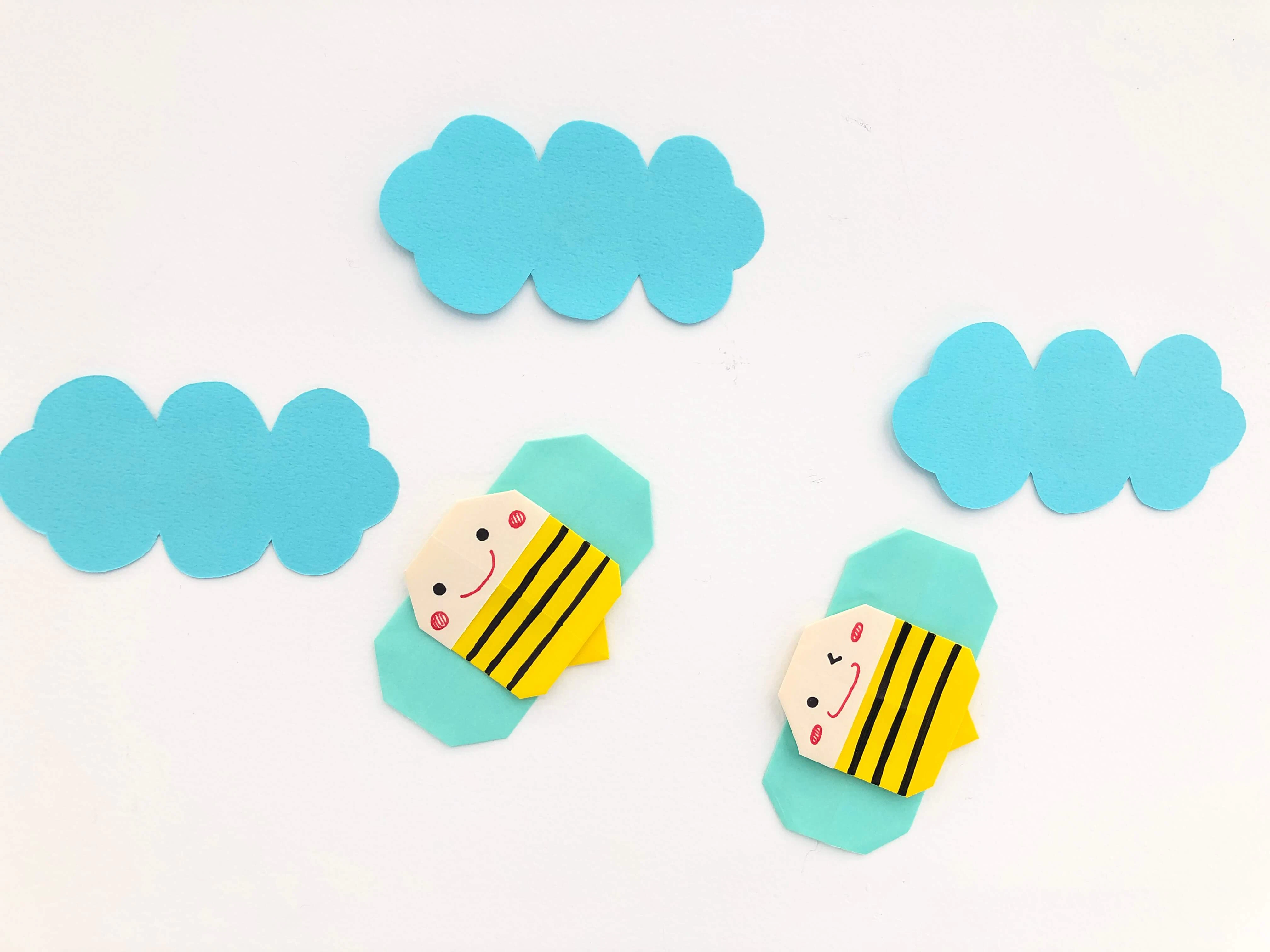 ミツバチのおりがみ