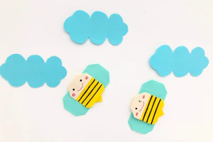 おりがみ みつばち