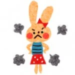 イラスト怒り