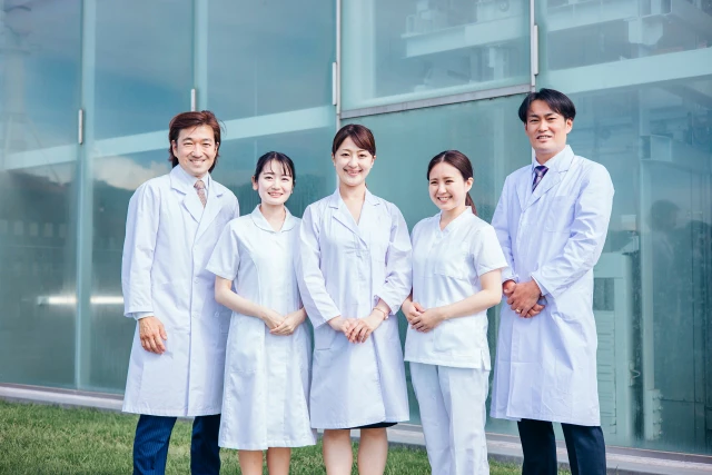 医師や看護師たち