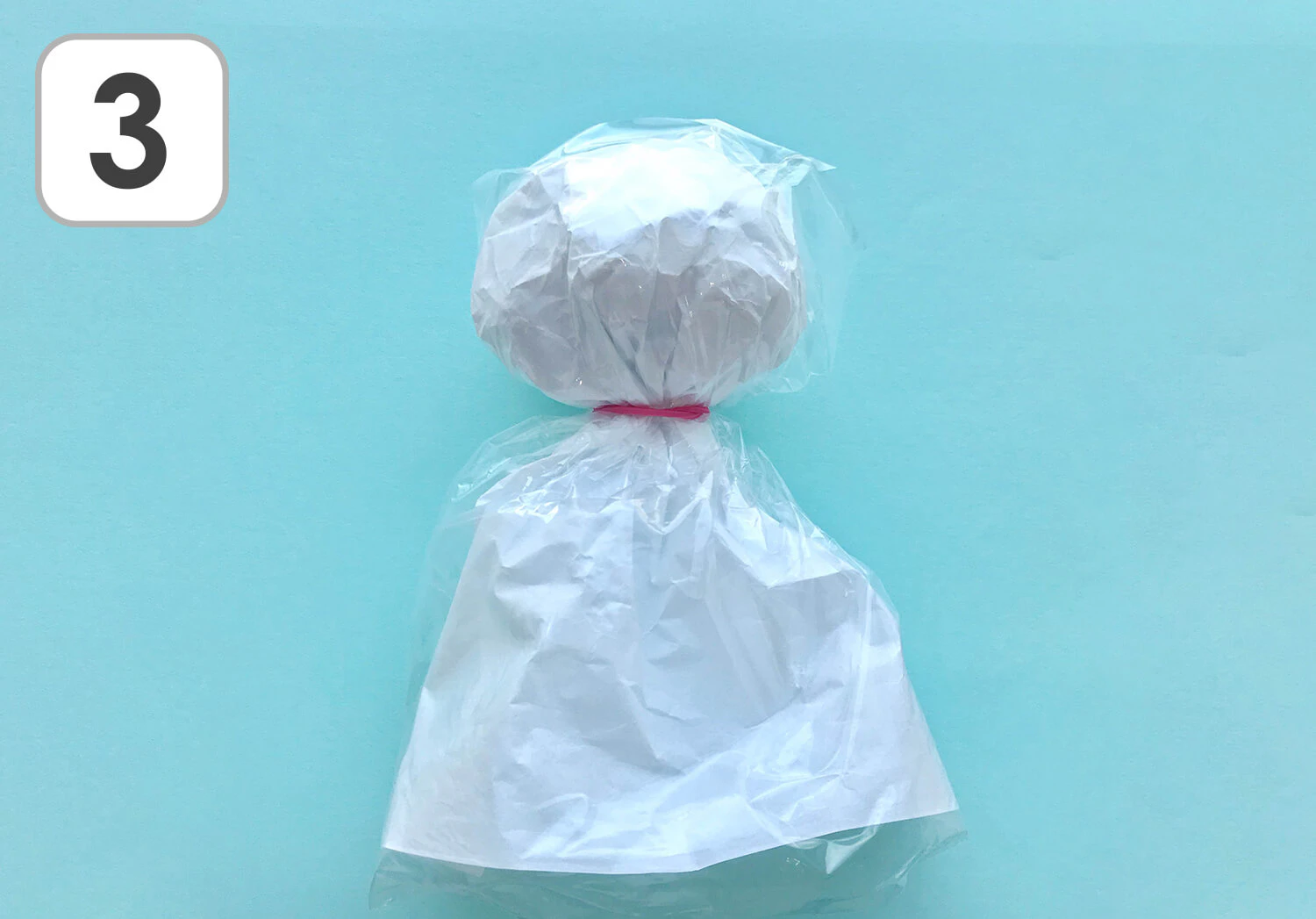 てるてる坊主製作手順3