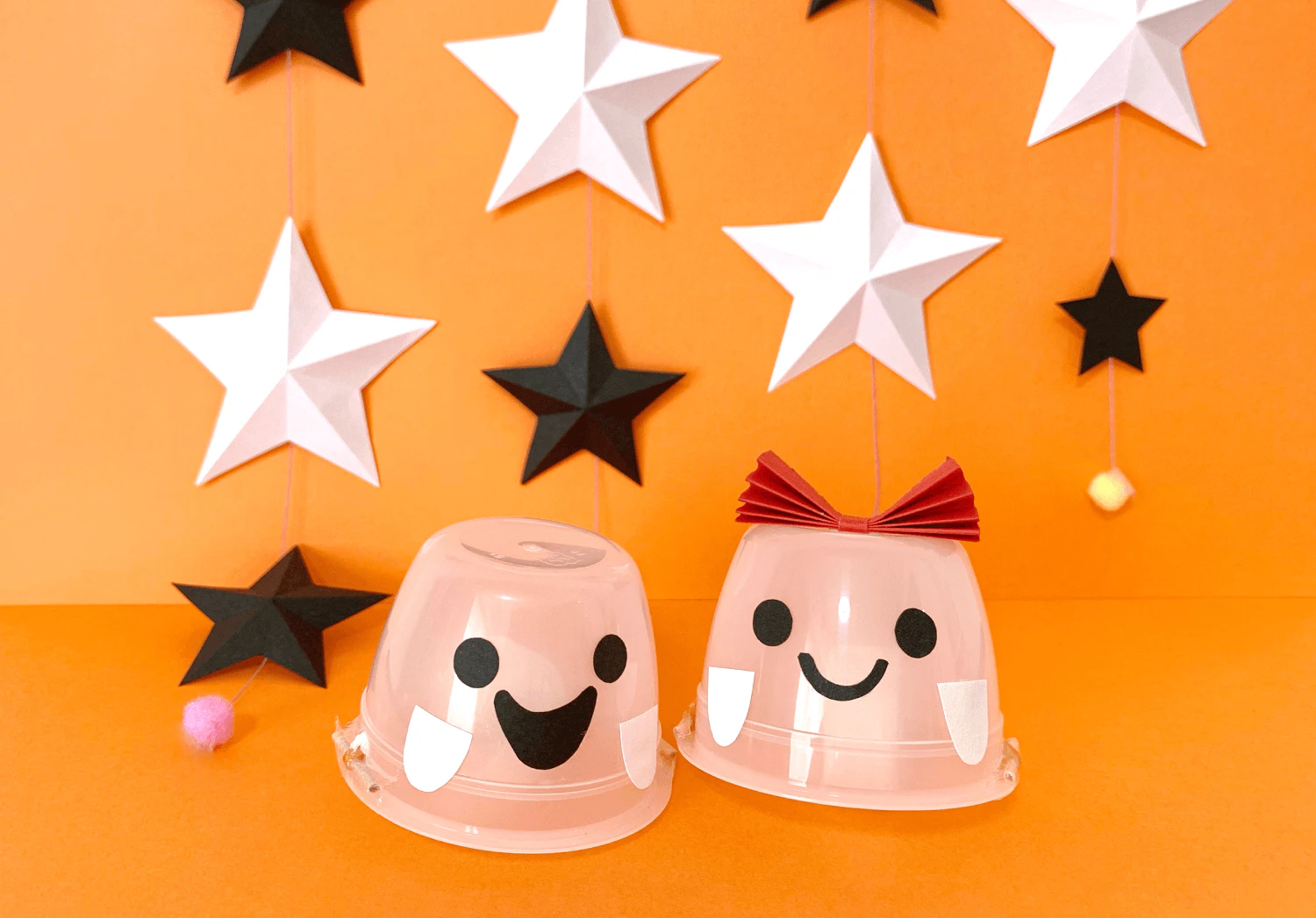 製作カタカタ動くおばけ