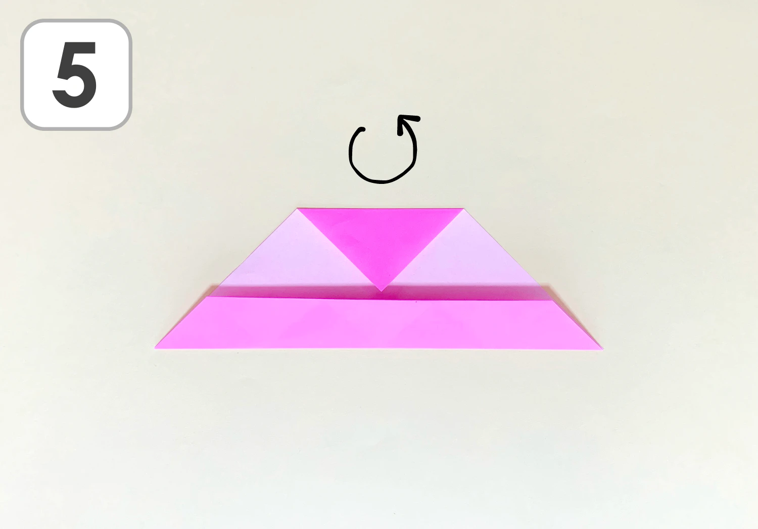 かき氷の折り方5