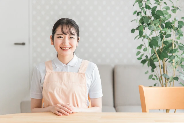 笑顔のスタッフ