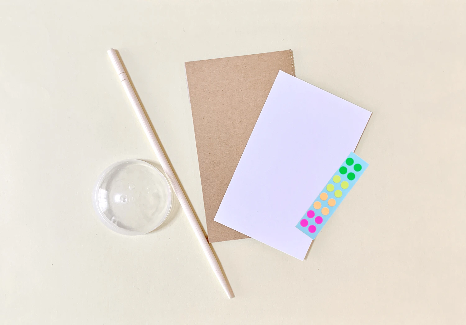 虹色のコマの準備物