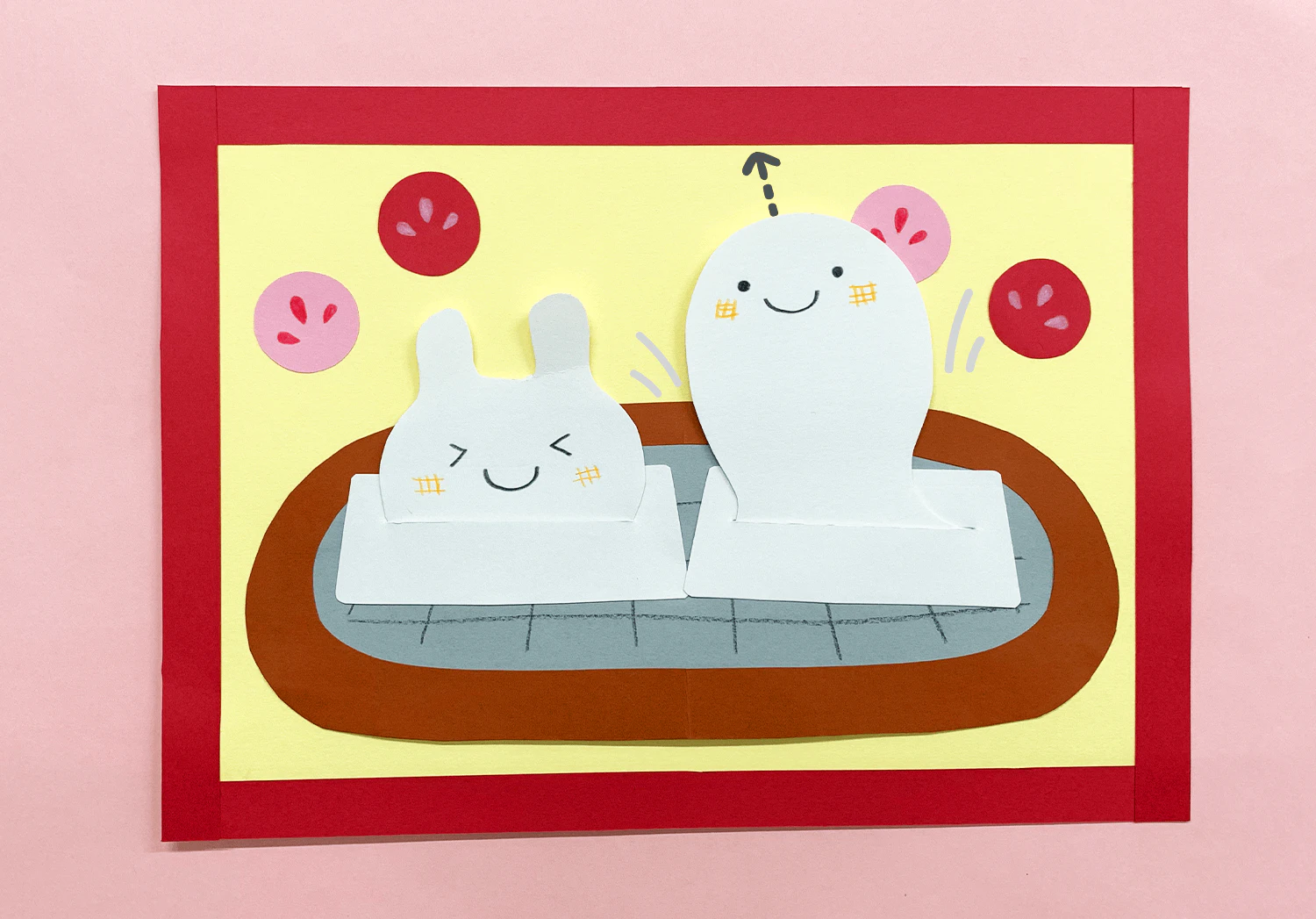 製作のび～るお餅