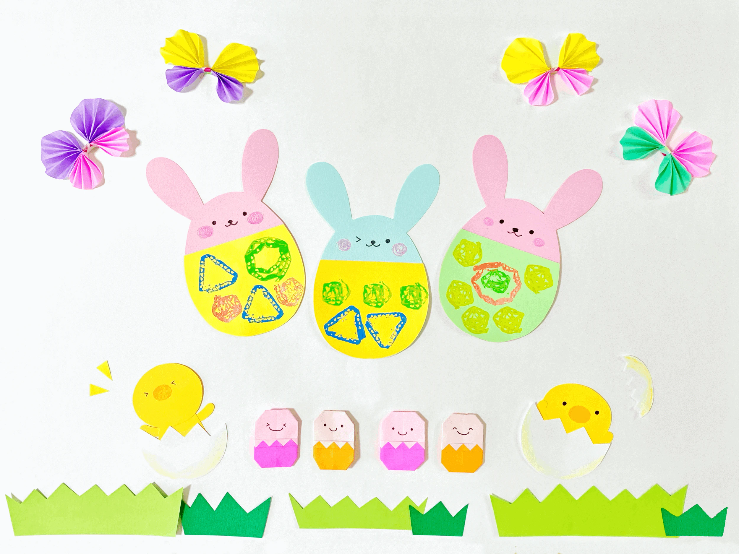 イースターの壁面