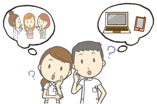 転職先の探し方を考えいる