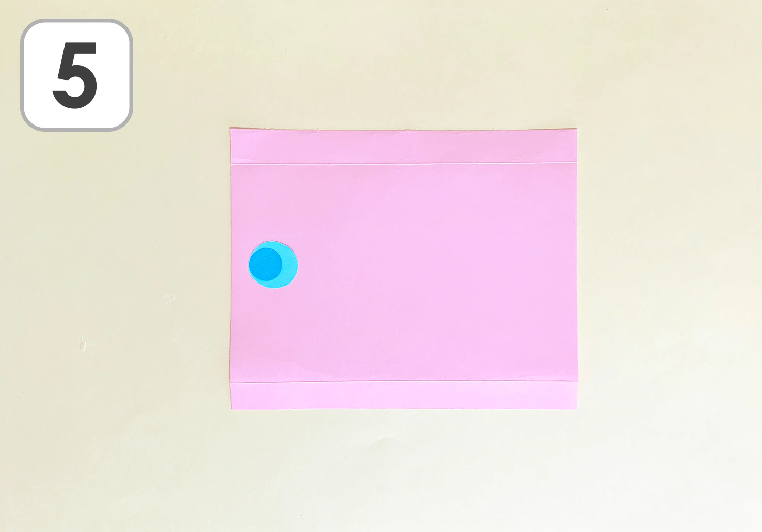 カラフルダンボールのこいのぼりの製作手順５