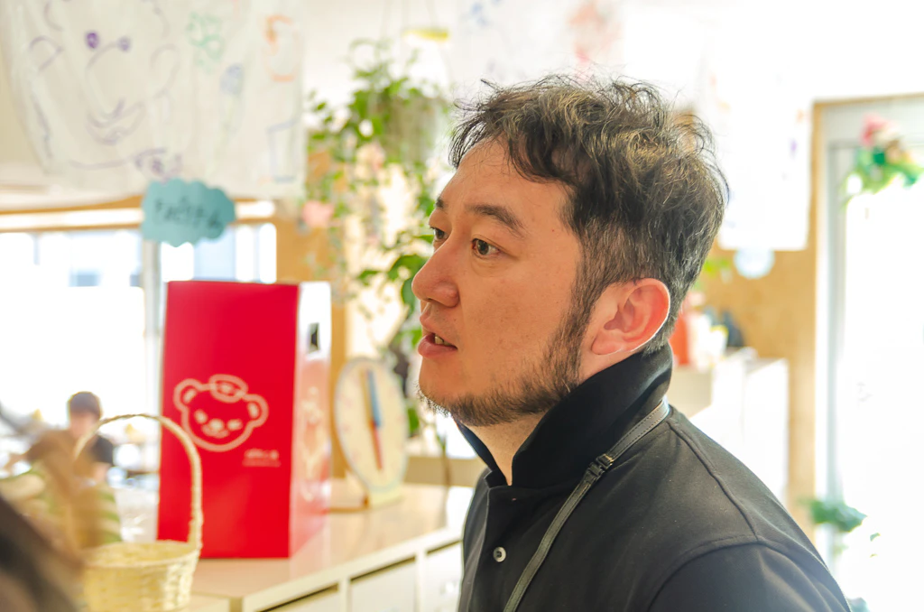 小嶋園長の横顔