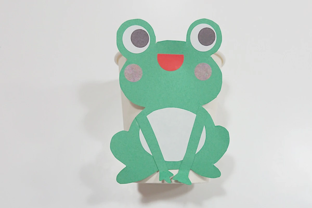 製作過程2／ゲコゲコカエル