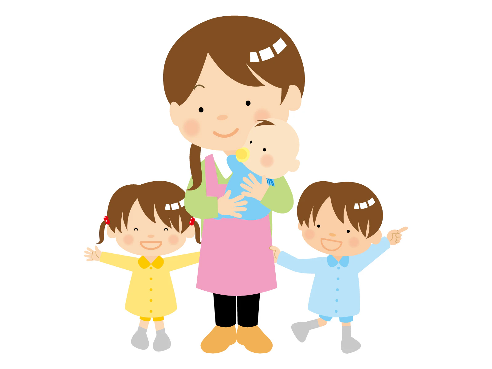 保育士と子ども