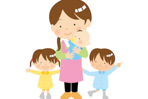 保育士と子ども