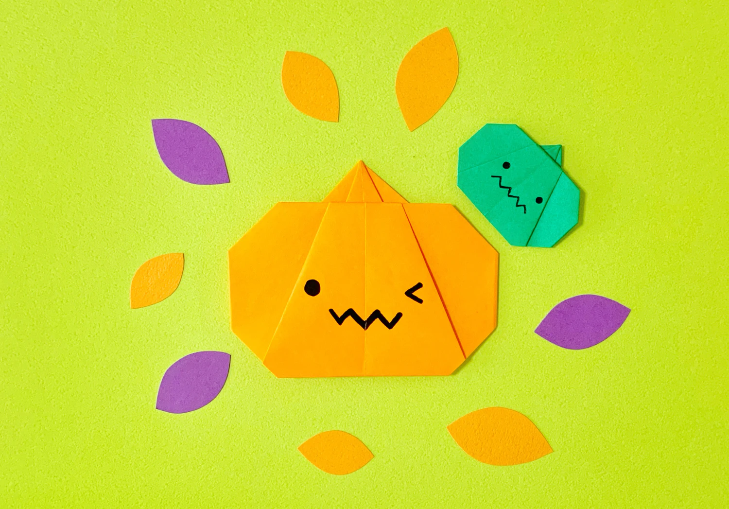 おりがみかぼちゃ