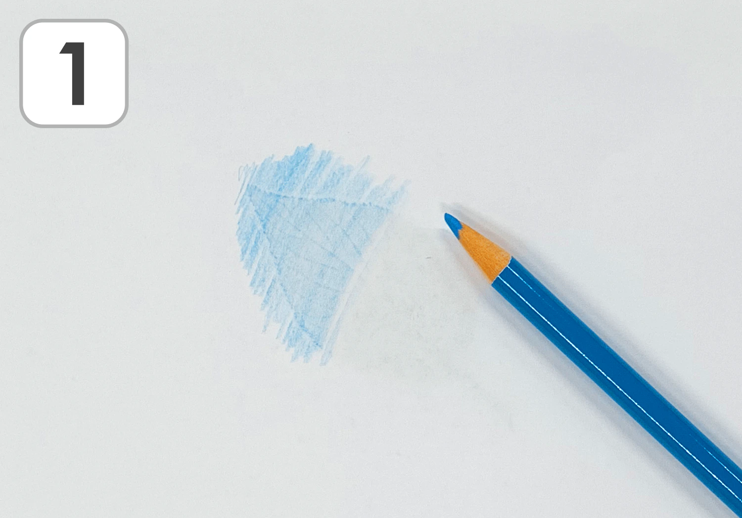 落ち葉のフロッタージュの製作手順1