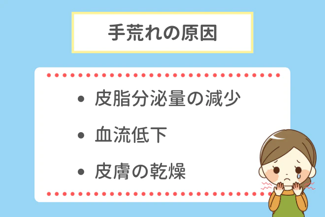 手荒れの原因