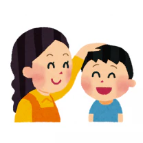 イラスト_ほめる