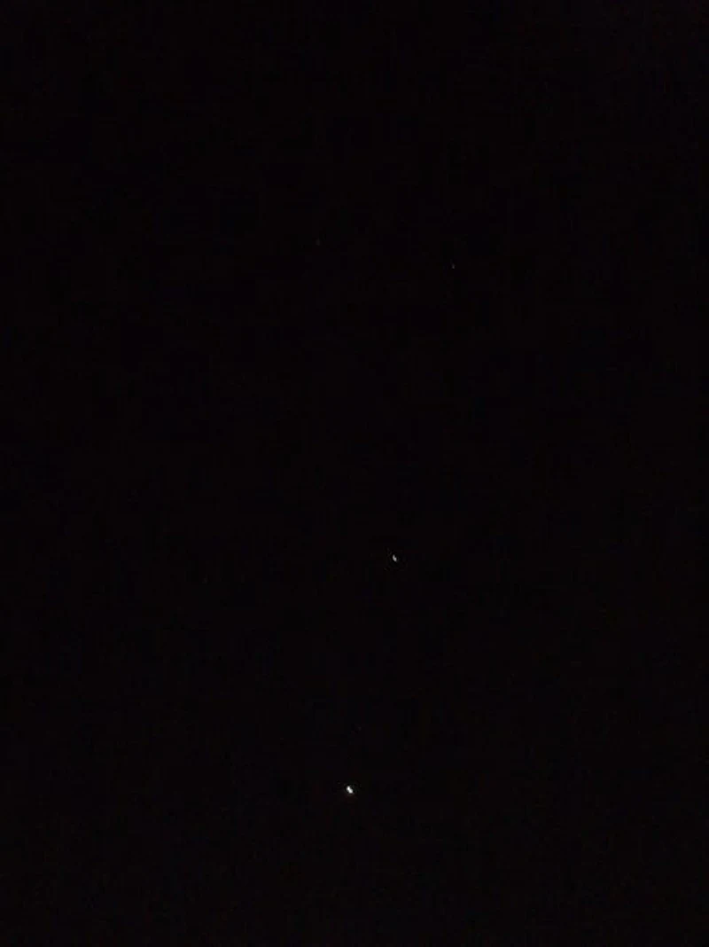 　11/11　04:36　東の空　　明けの明星