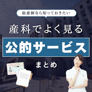 【助産師なら知っておきたい】産科でよく見る公的サービスまとめ