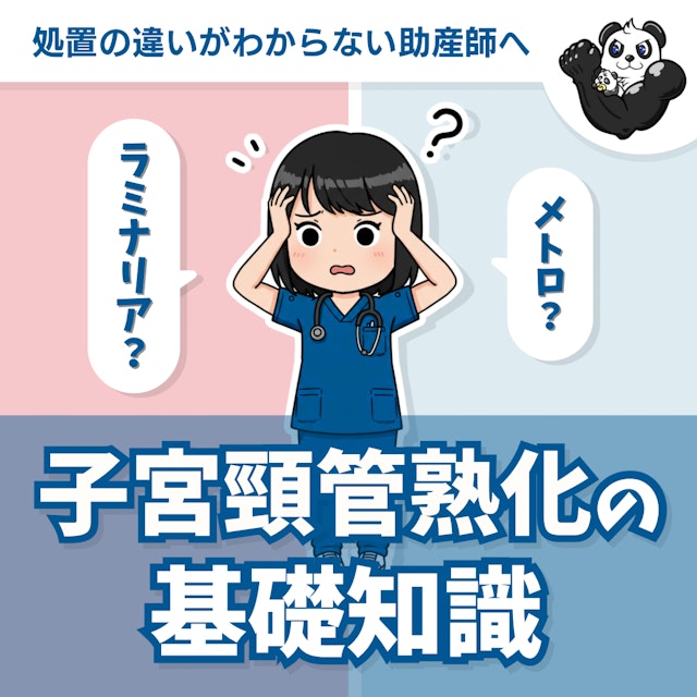 メトロ?ラミナリア?処置の違いがわからない助産師へ|子宮頸管熟化の基礎知識まとめ