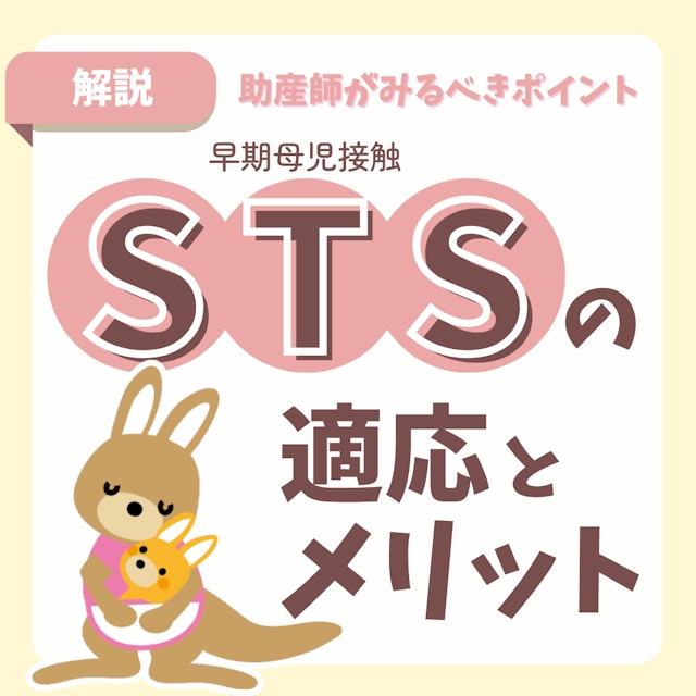 STS(早期母児接触)の適応とメリットを解説|助産師がみるべきポイント