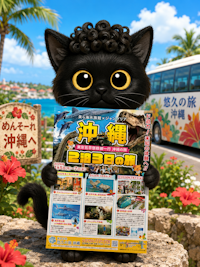 【制作実績】子どもの本能に刺さる旅行チラシ制作｜悠久の旅沖縄様（沖縄・那覇市）