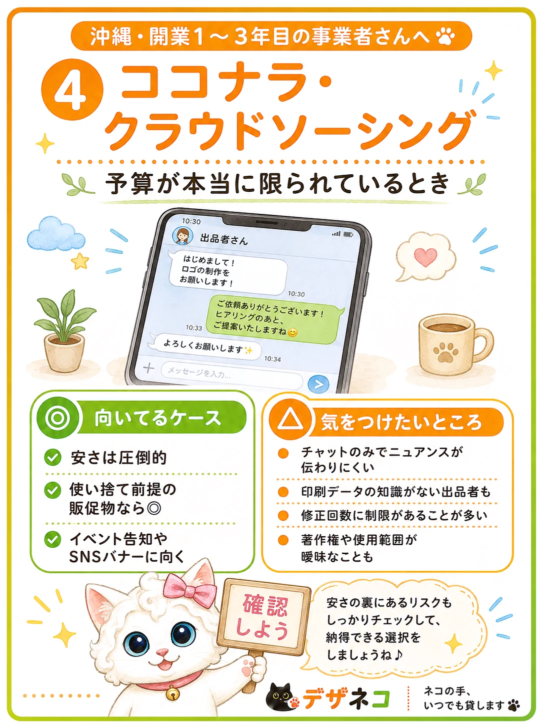 ④ ココナラ・クラウドソーシングに頼む