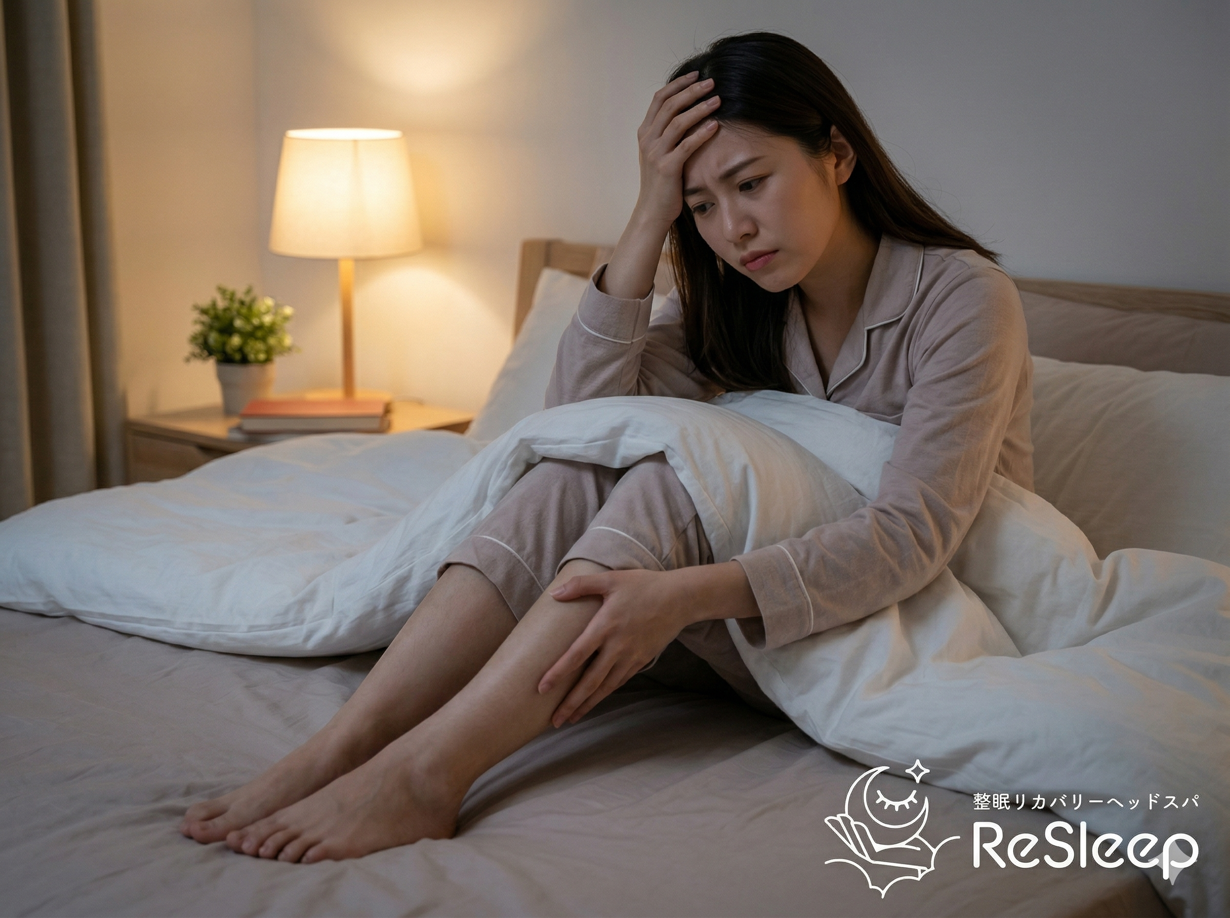 寝る前に足がムズムズするのはなぜ？原因と今日からできる対策