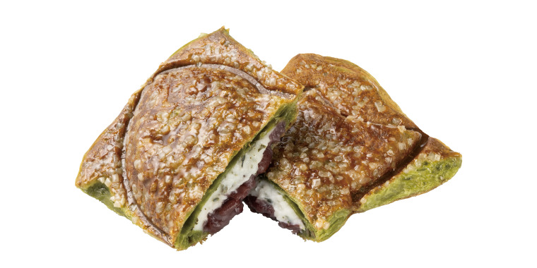 クロワッサンたい焼 抹茶＆ミルク