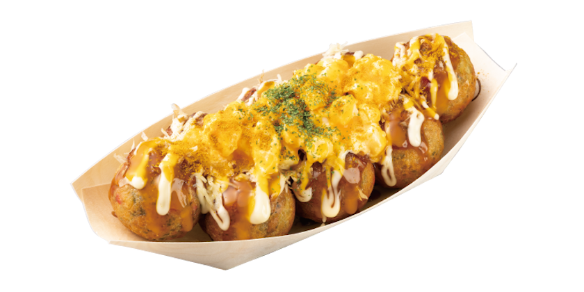 カレー風味のチーズてりたま