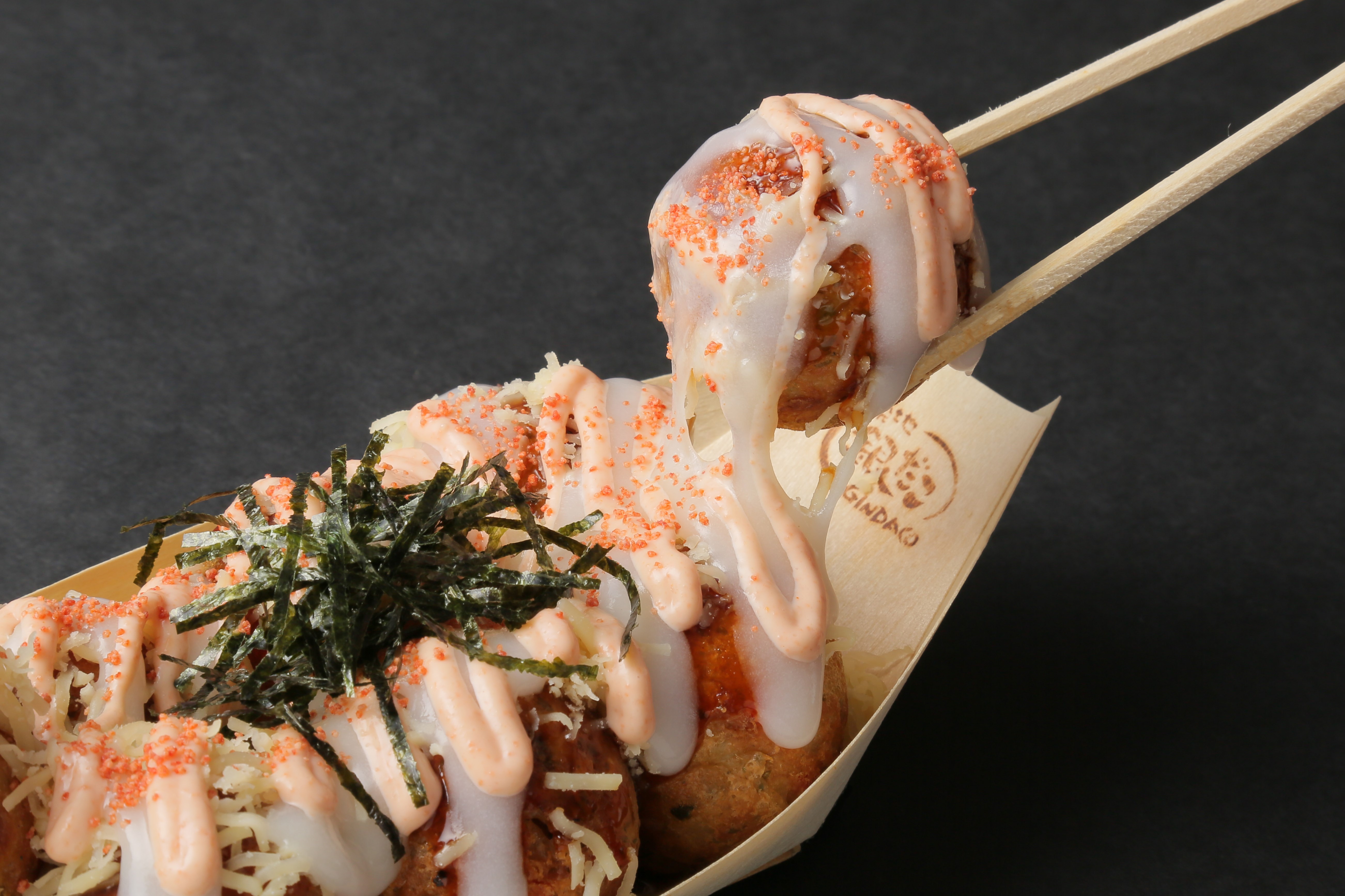 おもち” の季節がやってきた！ 】 期間限定たこ焼 『焦がし醤油 もち