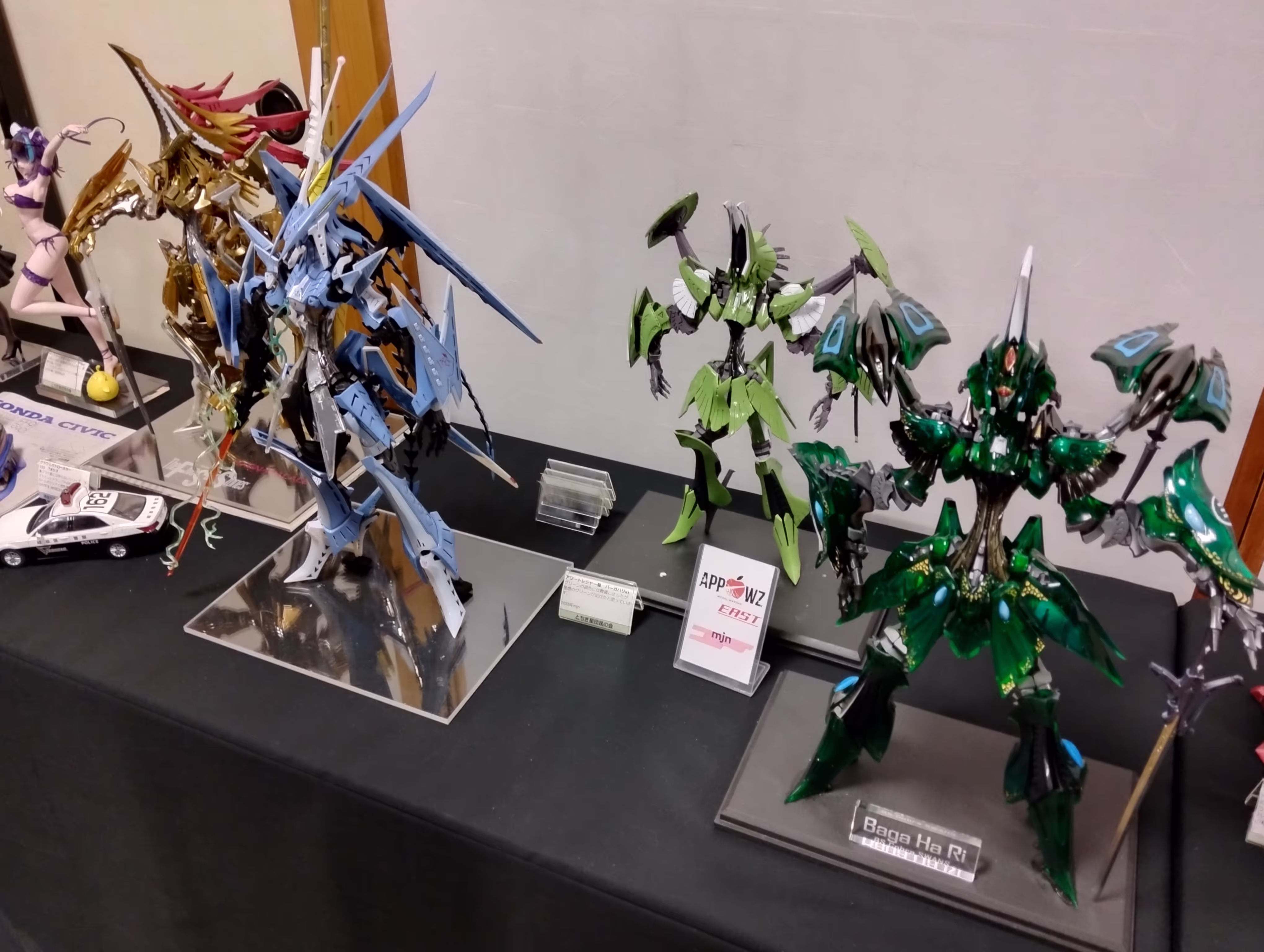 2025年4月 お寺で模型展示会
