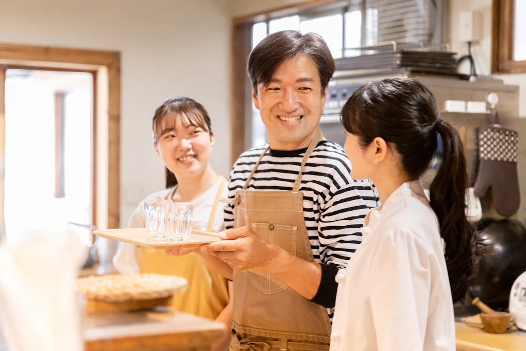 仲良くなった従業員たち