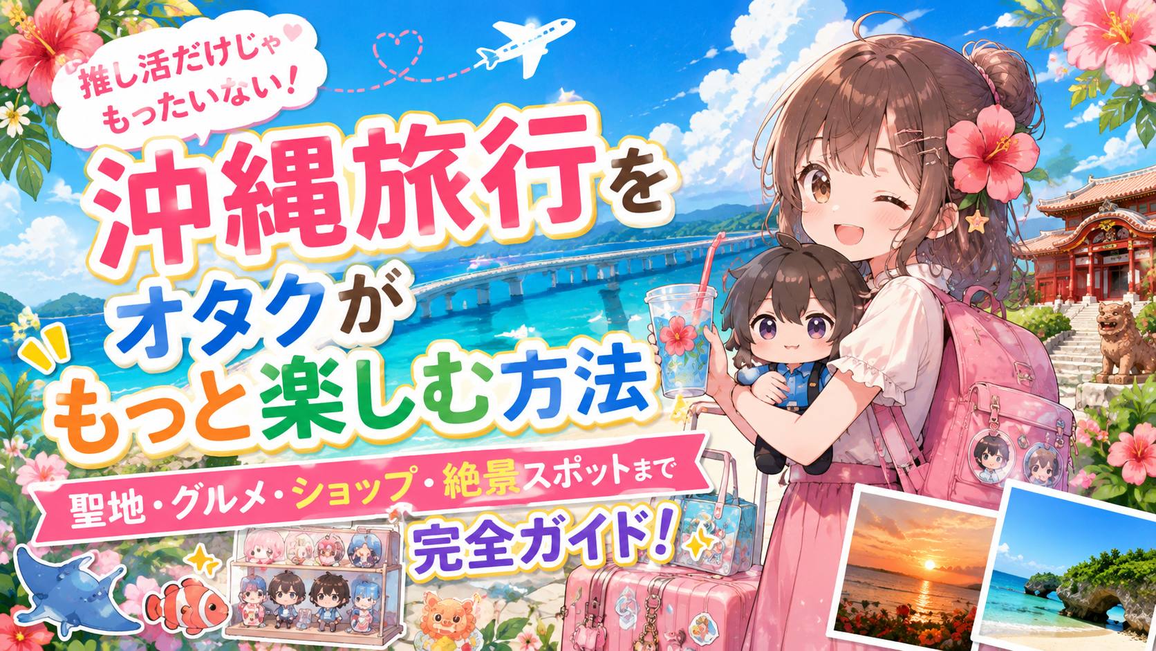 推し活だけじゃもったいない！オタクだからこそ満喫したい沖縄旅行の楽しみ方完全ガイド
