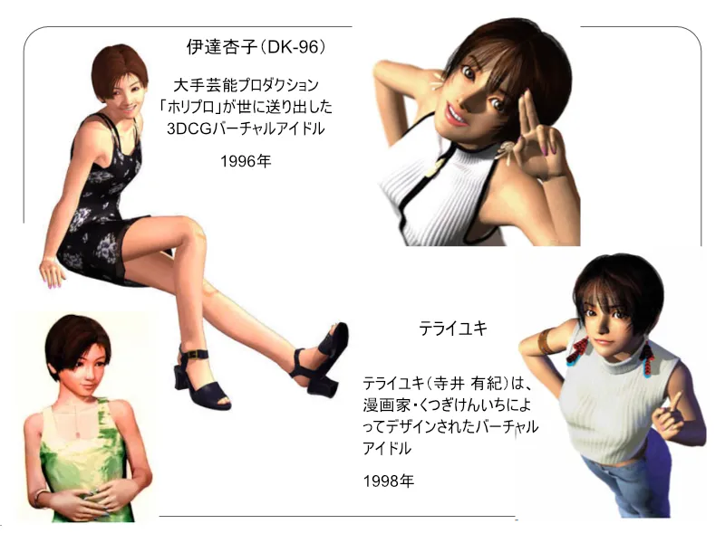 バーチャルアイドル-伊達杏子・テライユキ