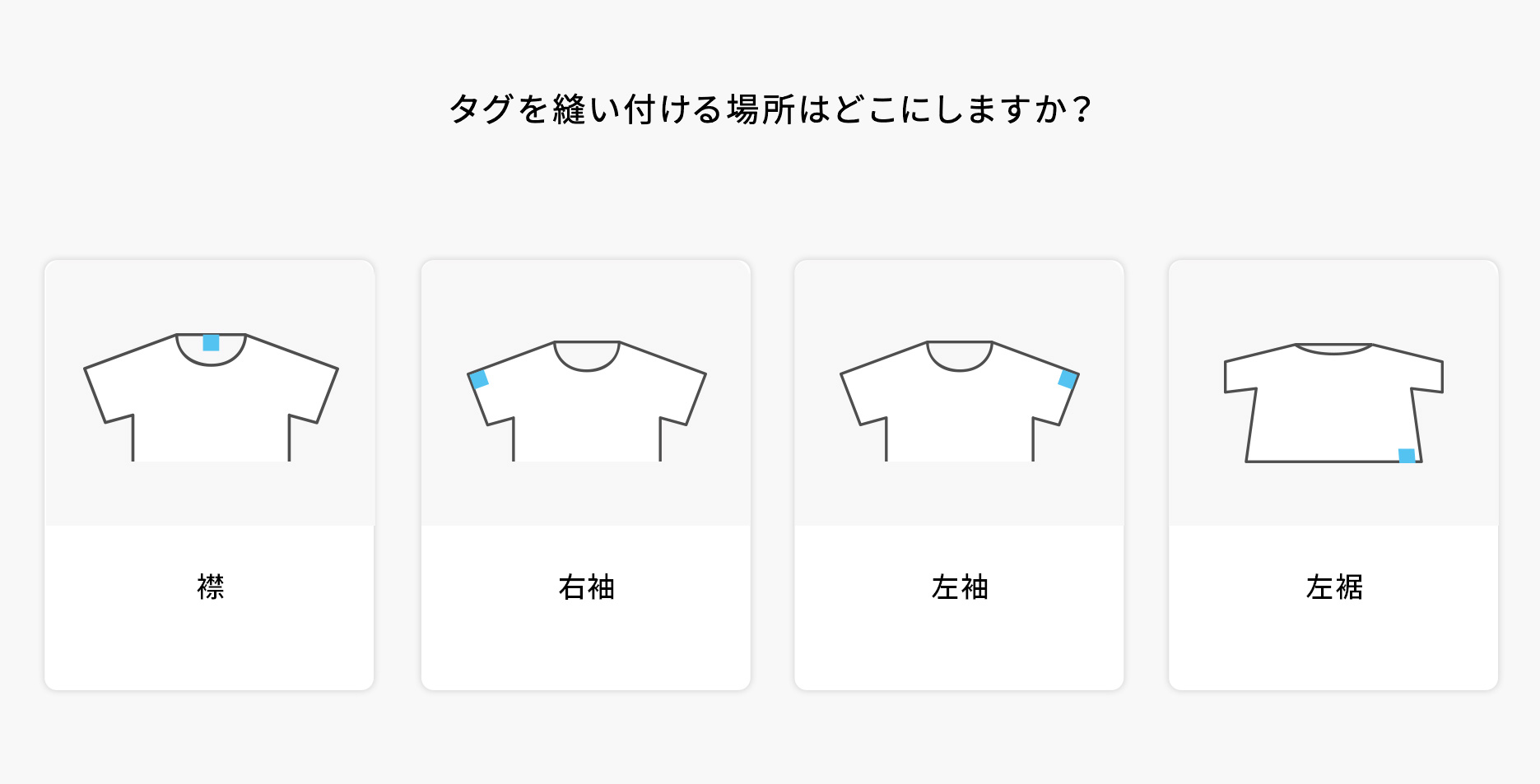 位置を決める
