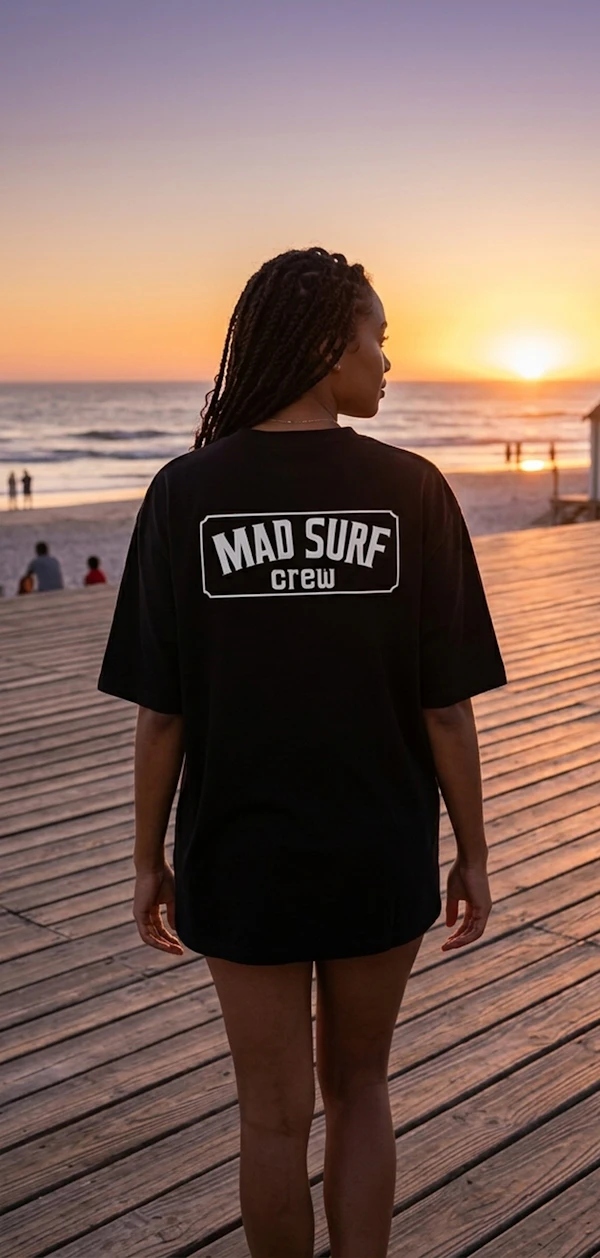 434312 Silkprint Bigtshirt