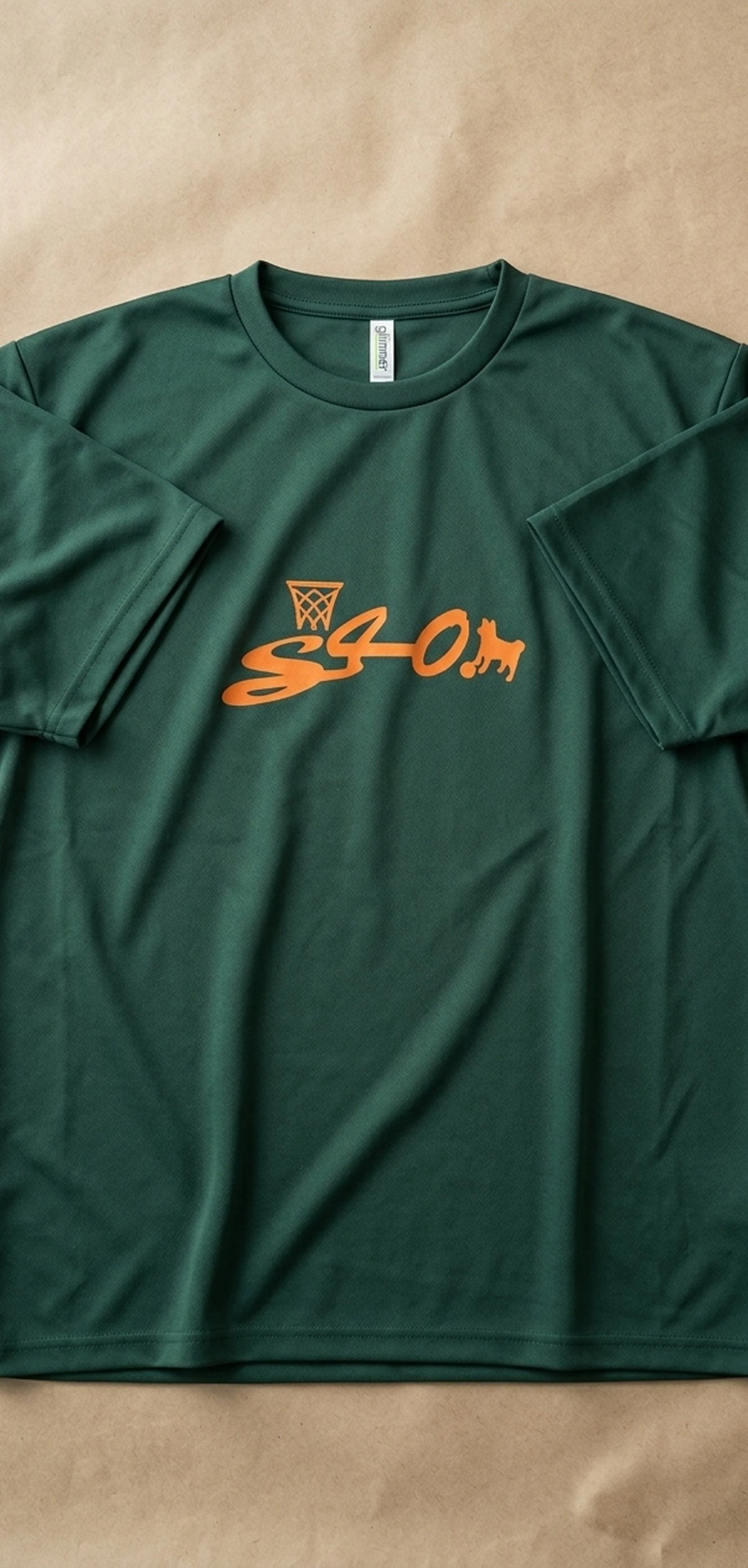 351538 Silkprint Drytshirt